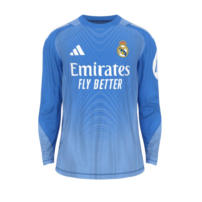 Real Madrid 2025-26 GK 1st Kit