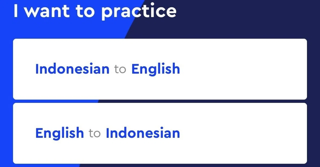 【西原拓夢選手 寄稿】英語で聞き、インドネシア語学習